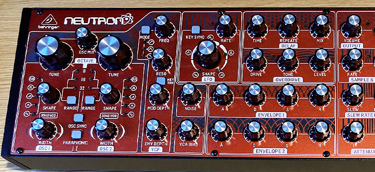 Behringer Neutron (левая половина) | Блог musicmarket