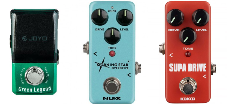 Overdrive Pedals | Блог musicmarket