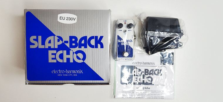 Комплект поставки Electro-Harmonix Slap-Back Echo | Блог musicmarket