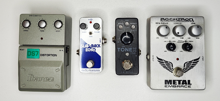 Сравнение размера Electro-Harmonix Slap-Back Echo | Блог musicmarket