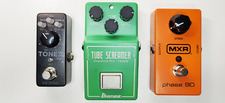 Сравнение размеров Ibanez TS808 Overdrive Pro | Блог musicmarket