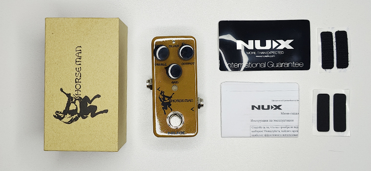 Содержимое коробки Nux NOD-1 Horseman | Блог musicmarket