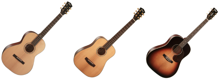 Cort Gold P6, Cort Gold Mini, Cort Earth100SS | Блог MusicMarket