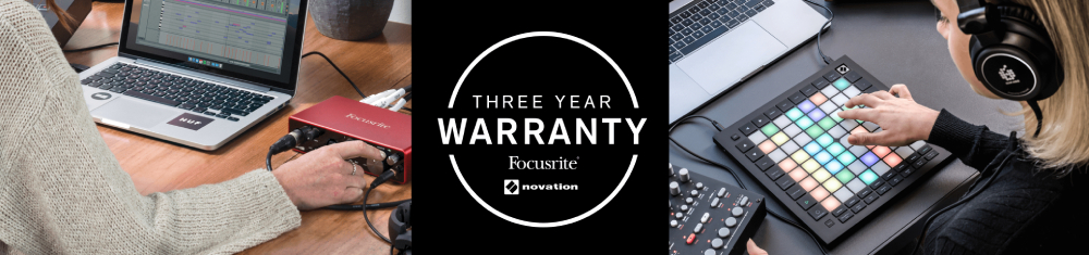 Гарантия на звуковое оборудование Focusrite и Novation 36 месяцев | Блог MusicMarket