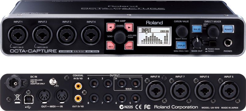 Аудиоинтерфейс Roland Octa-Capture UA-1010: купить в Минске