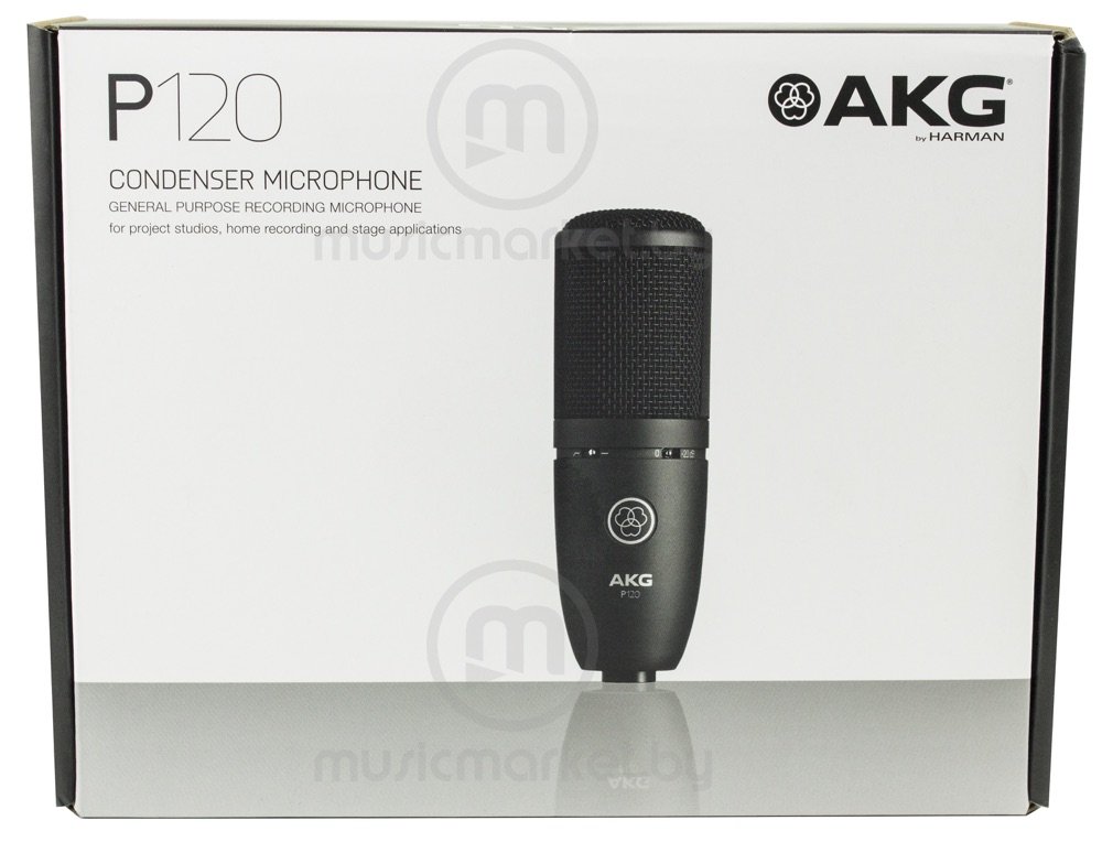 Микрофон AKG P120: купить в Минске и Беларуси цены и отзывы на