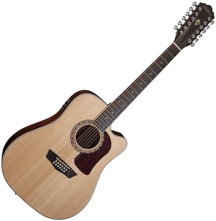 Акустическая 12-струнная гитара, санберст, Caraya F64012-BS