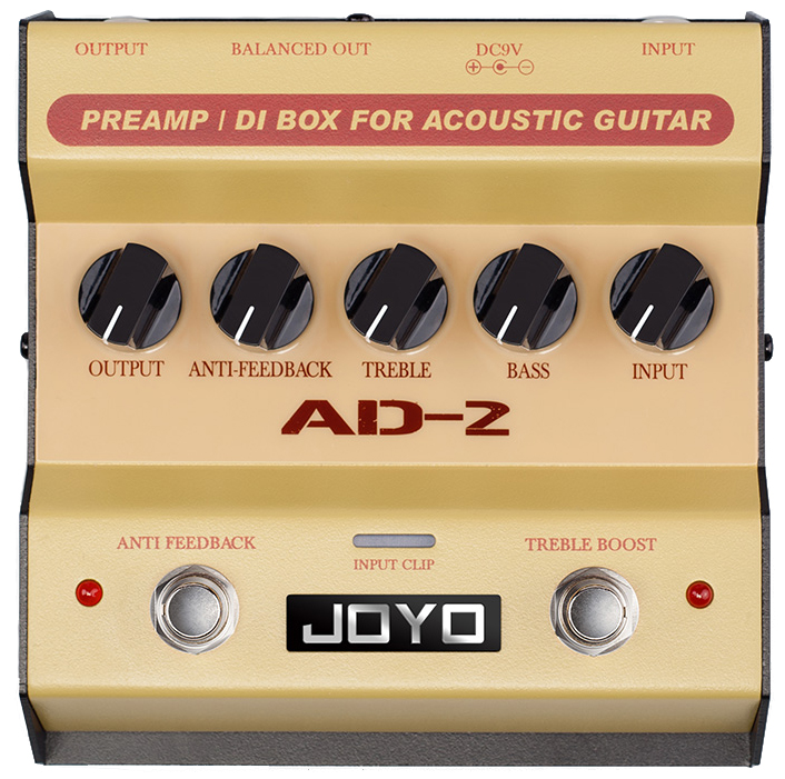 Предусилитель гитарный Joyo AD-2 Acoustic guitar pedal preamp/DI ...