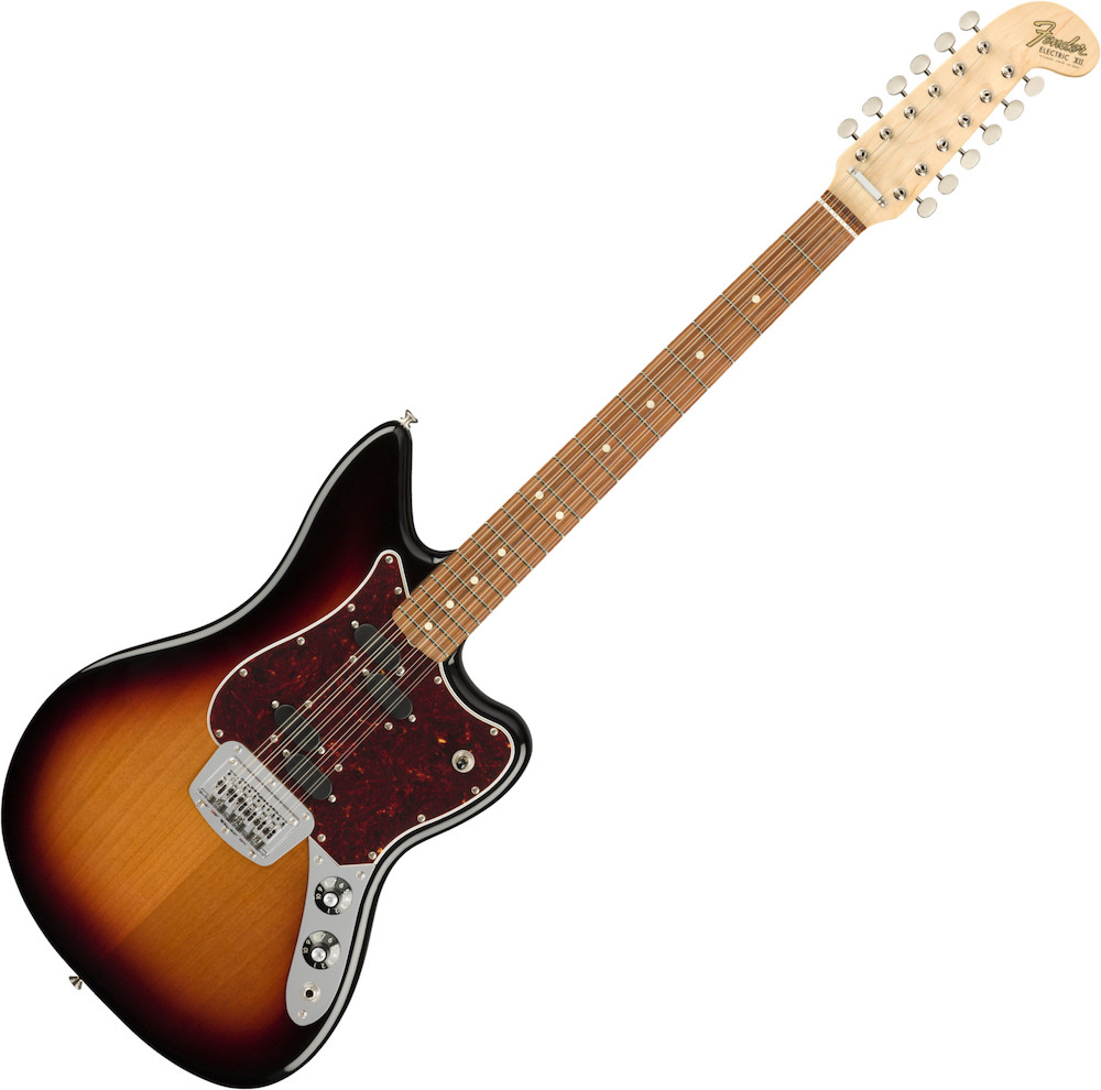 Электрогитара Fender Electric XII PF 3-Tone Sunburst: купить в Минске и ...