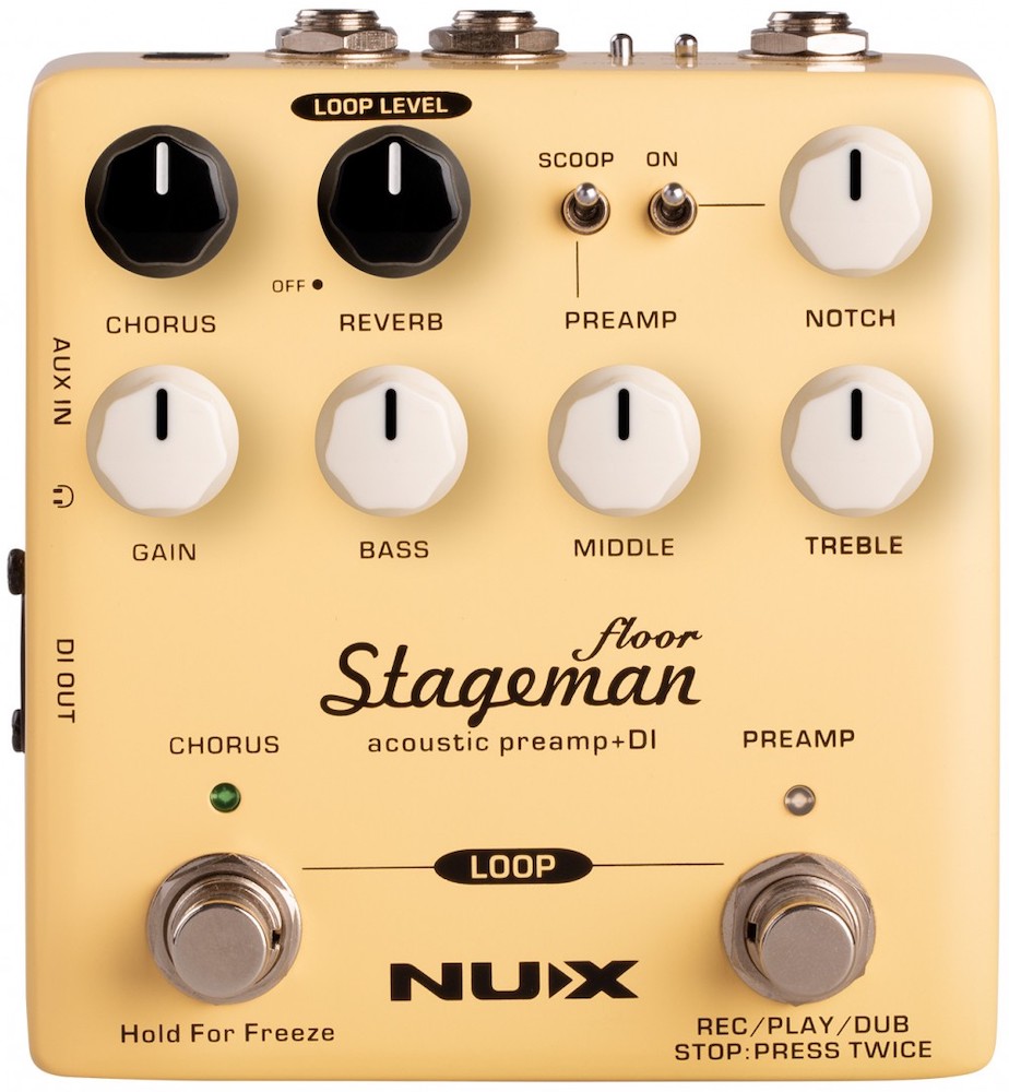 Предусилитель гитарный Nux NAP-5 Stageman Floor: купить в Минске и ...