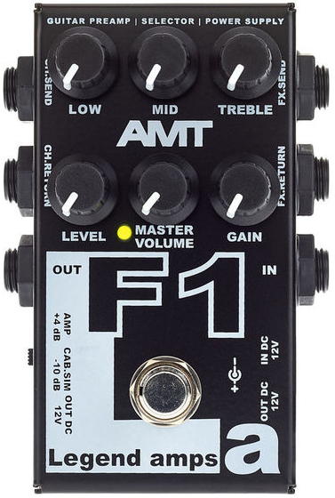Гитарный предусилитель AMT F1: купить в Минске и Беларуси | цены и