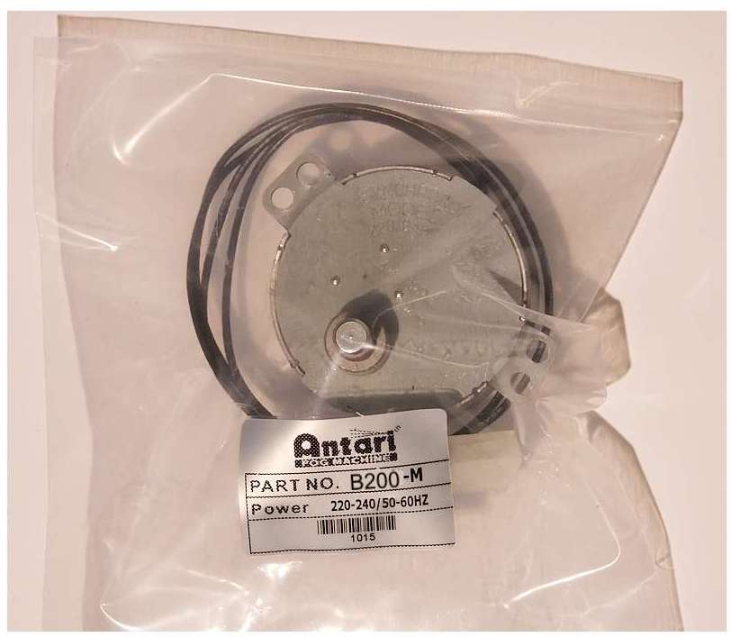 Мотор для вращения колеса генератора мыльных пузырей Antari B-200E-M ...