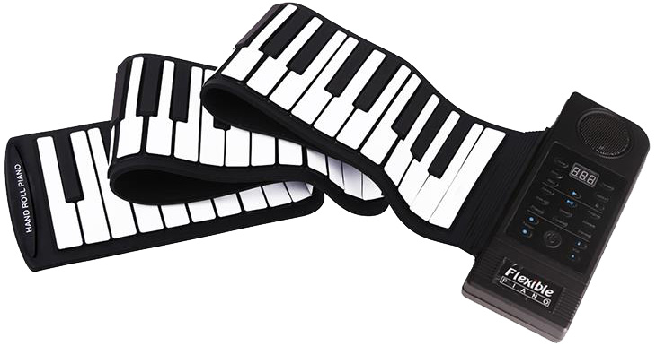 Раскладное пианино BeatHoven PU88M Black and White: купить в Минске и ...