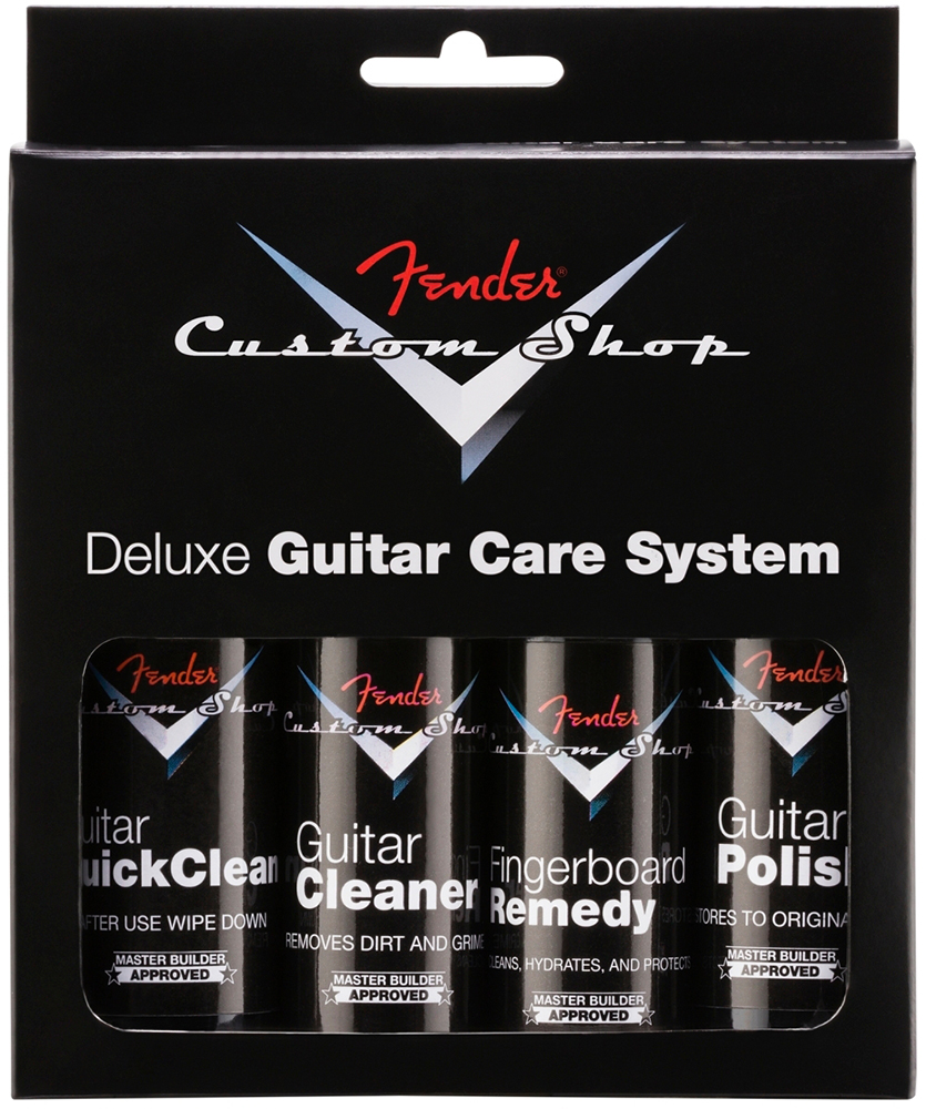 Набор средств по уходу за гитарой Fender Custom Shop Deluxe Guitar Care ...