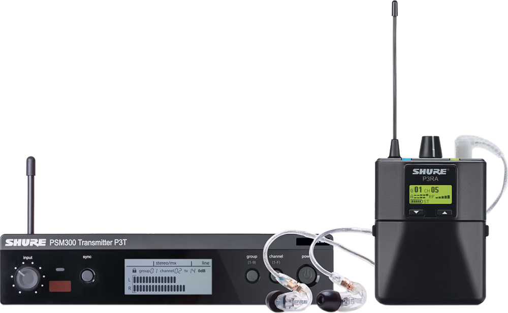 Система персонального мониторинга Shure P3TERA215CL M16: купить в ...
