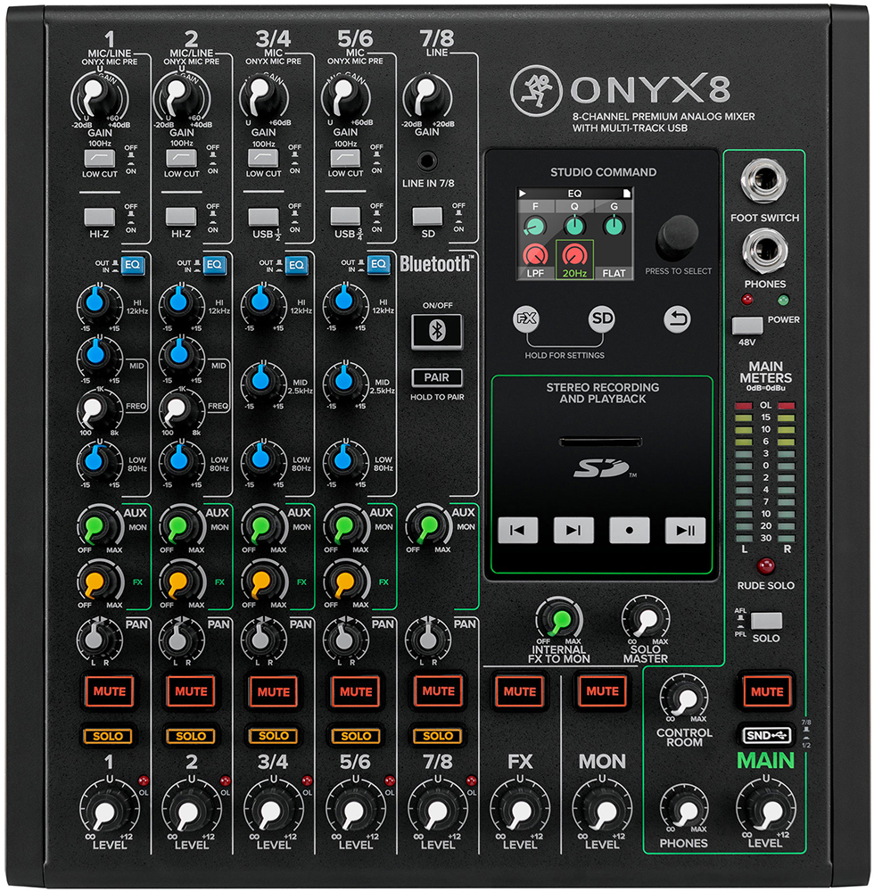Микшерный пульт Mackie Onyx 8: купить в Минске и Беларуси | цены и ...
