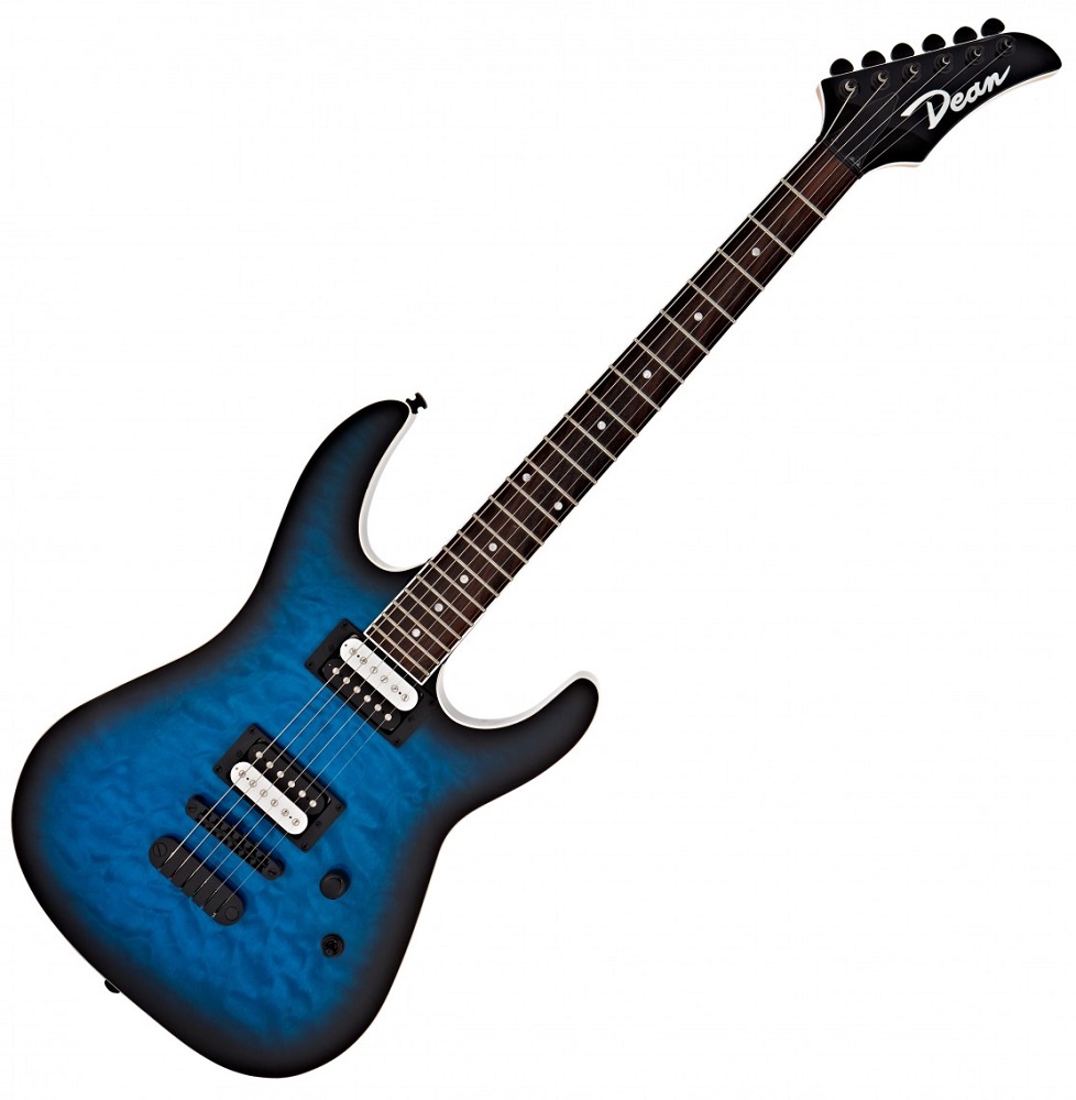 Электрогитара Dean MD X Quilt Maple Trans Blue Burst: купить в Минске и  Беларуси | цены и отзывы на MusicMarket