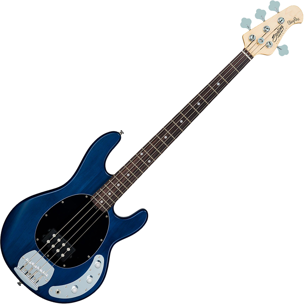 Бас-гитара Sterling by MusicMan StingRay Ray4 Trans Blue Satin: купить в  Минске и Беларуси | цены и отзывы на MusicMarket