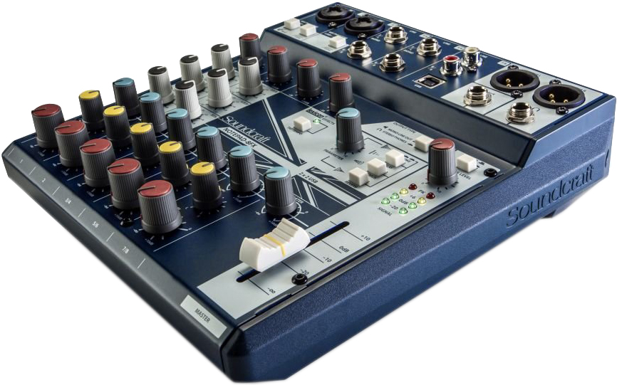 Микшерный пульт Soundcraft Notepad-8FX: купить в Минске и Беларуси