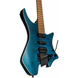 Электрогитара Strandberg Boden Standard 6 Tremolo Maple Flame Blue, изображение 3