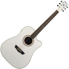 Электроакустическая гитара Washburn WD10SCEWH