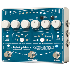 Педаль эффектов Electro-Harmonix Super Pulsar Stereo Tap Tremolo