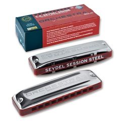 Губная гармошка Seydel Orchestra S Session Steel LC