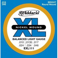 Струны для электрогитары D'Addario EXL111 10-46