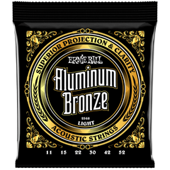 Струны для акустической гитары Ernie Ball 2568 Aluminum Bronze Light 11-52