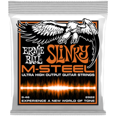 Струны для электрогитары Ernie Ball 2922 M-Steel Slinky 09-46