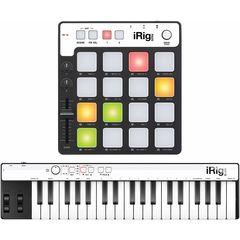 Комплект из MIDI клавиатуры и контроллера IK Multimedia iRig Keys + iRig Pads