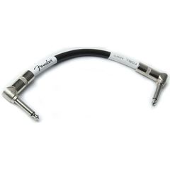 Кабель инструментальный Fender 6'' Patch Cable Black