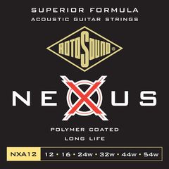 Струны для акустической гитары Rotosound NXA12 Strings Coated Type