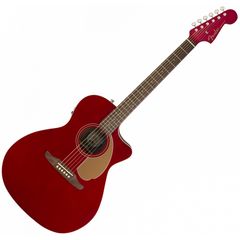 Гитара акустическая Fender Newporter Player WN Candy Apple Red