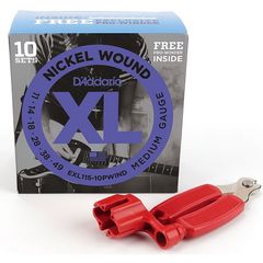 Струны для электрогитары D'Addario EXL115-10PWIND