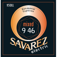 Струны для электрогитары Savarez H50XLL Hexagonal Explosion 9-46