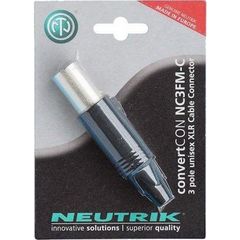 Разъем Neutrik NC3FM-C-POS