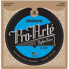 Струны для классической гитары D'Addario EJ46 Hard Tension