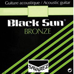 Струны для 12-струнной акустической гитары Savarez 2630XL Black Sun 10-47