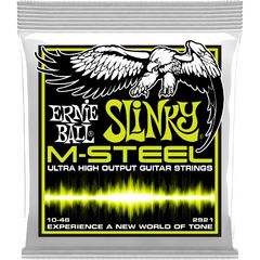 Струны для электрогитары Ernie Ball 2921 M-Steel 10-46