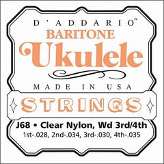 Струны для укулеле D’Addario J68