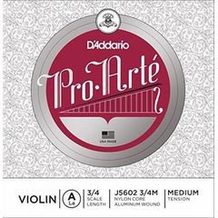 Струна для скрипки D’Addario J5602 3/4M A