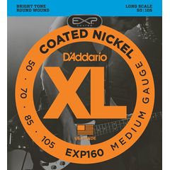Струны для бас-гитары D'Addario EXP160 50-105