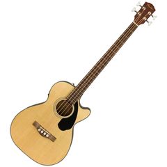 Электроакустическая бас-гитара Fender CB-60SCE Natural