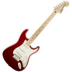 Электрогитара Fender Squier Standard Stratocaster With Tremolo MN Candy Apple Red