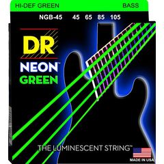 Струны для бас-гитары DR Neon NGB-45 45-105 4-String