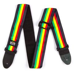 Ремень гитарный Dunlop BOB10 Marley Stripes