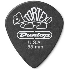 Медиатор Dunlop 482R.88 Tortex Pitch Black Jazz III 0.88, Количество медиаторов: Штучные