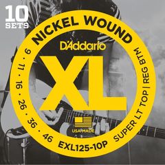 Струны для электрогитары D’Addario EXL125-10P 9-46