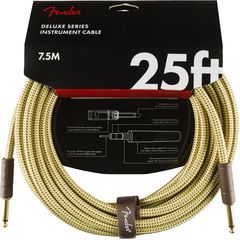 Кабель гитарный Fender Deluxe 25' Tweed